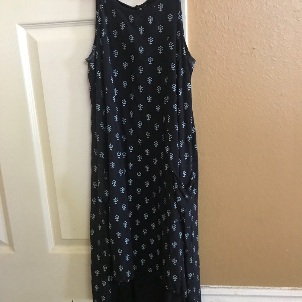 Blue dress